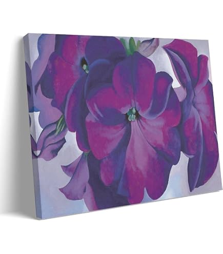 Amazon.com: Petunias, c.1925 Art Print by Georgia O'Keeffe